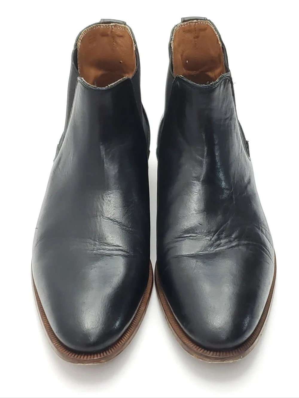 To Boot New York Alan Leather Chelsea Boot Black Formal Dress Office Shoe 11.5